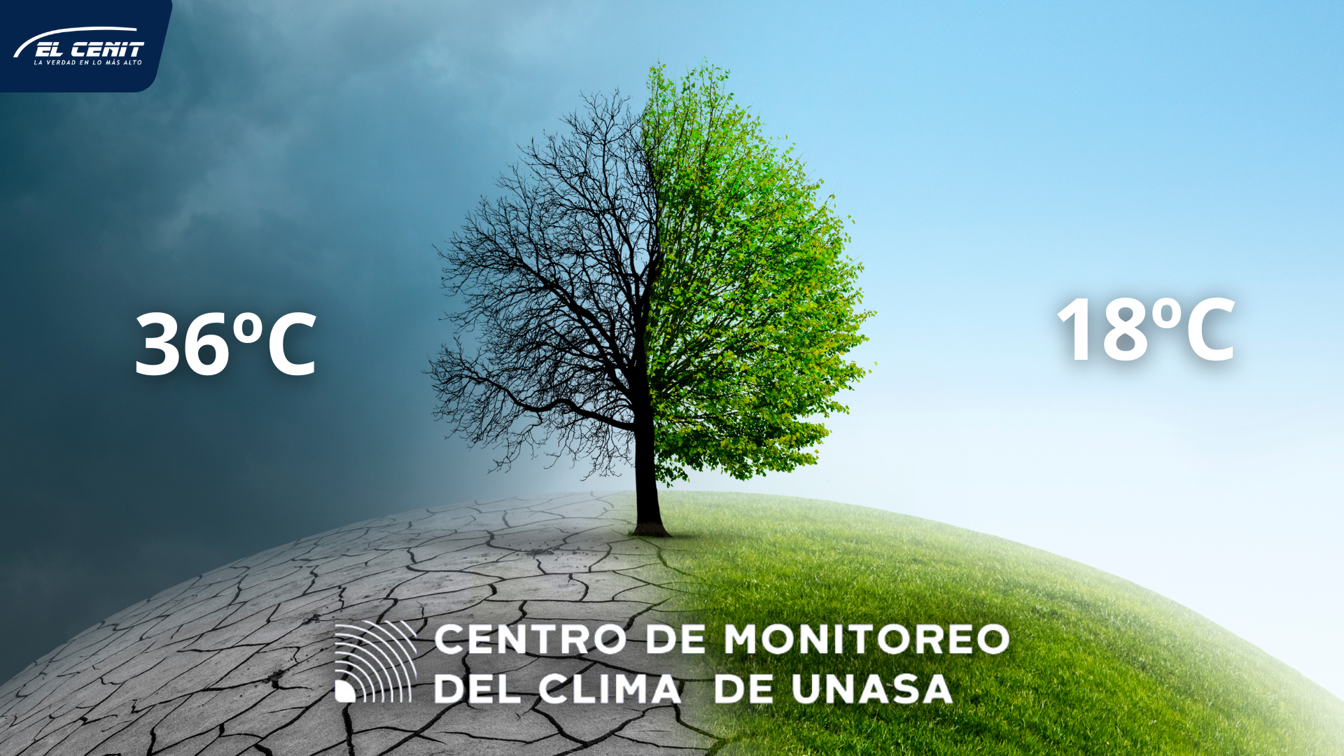 Centro de Monitoreo del Clima de UNASA informa sobre la variabilidad climática en Santa Ana durante abril