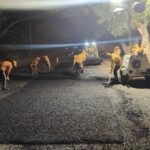 Obras viales nocturnas avanzan en Santa Ana y Ahuachapán para evitar congestionamientos