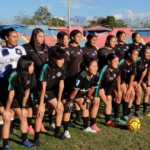 Fútbol femenino une a jóvenes de El Salvador y Guatemala en amistoso internacional