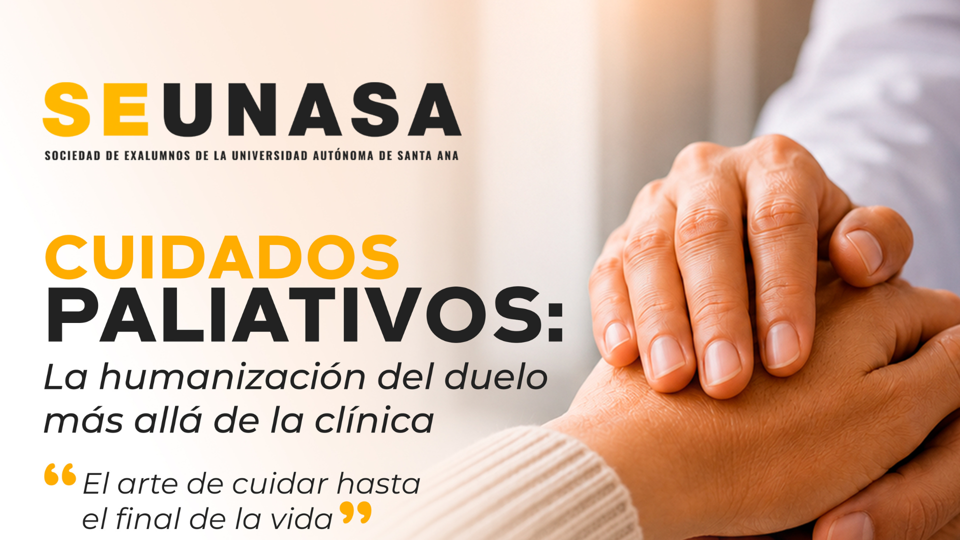 SEUNASA promueve jornada sobre cuidados paliativos y humanización del duelo