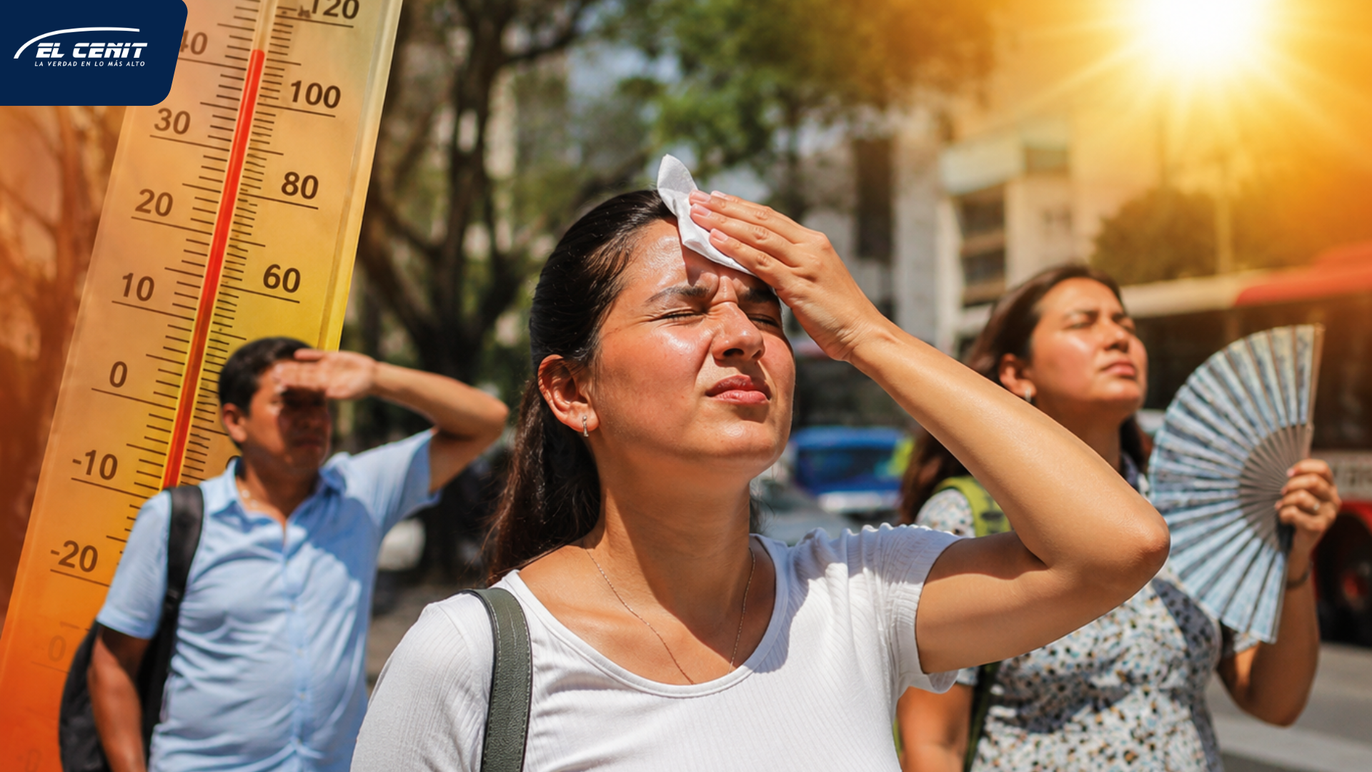 Ambiente caluroso dominará el inicio de la semana con temperaturas de hasta 40 °C y baja probabilidad de lluvias