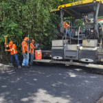 FOVIAL avanza con trabajos de asfaltado en la vía entre Cutumay Camones y Los Apoyos